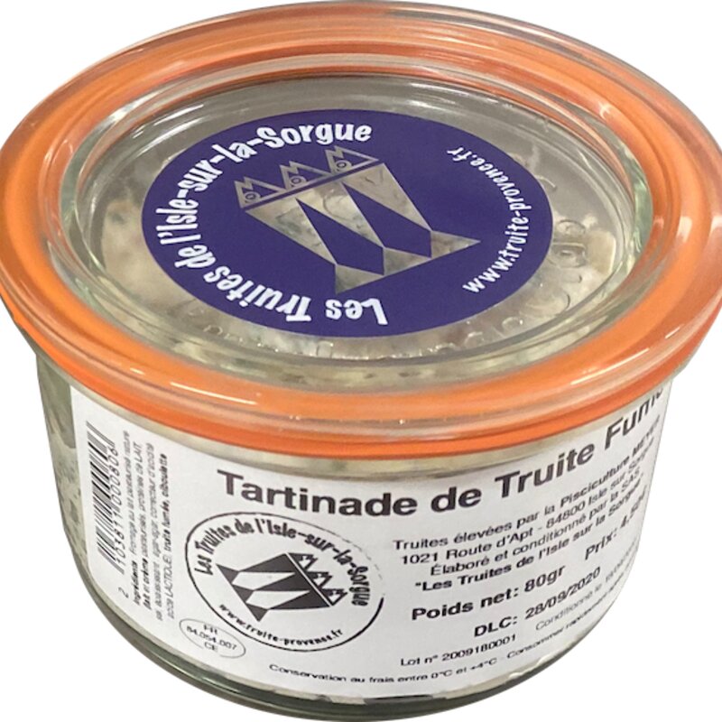 80 g de Tartinade de Truite Fumée
