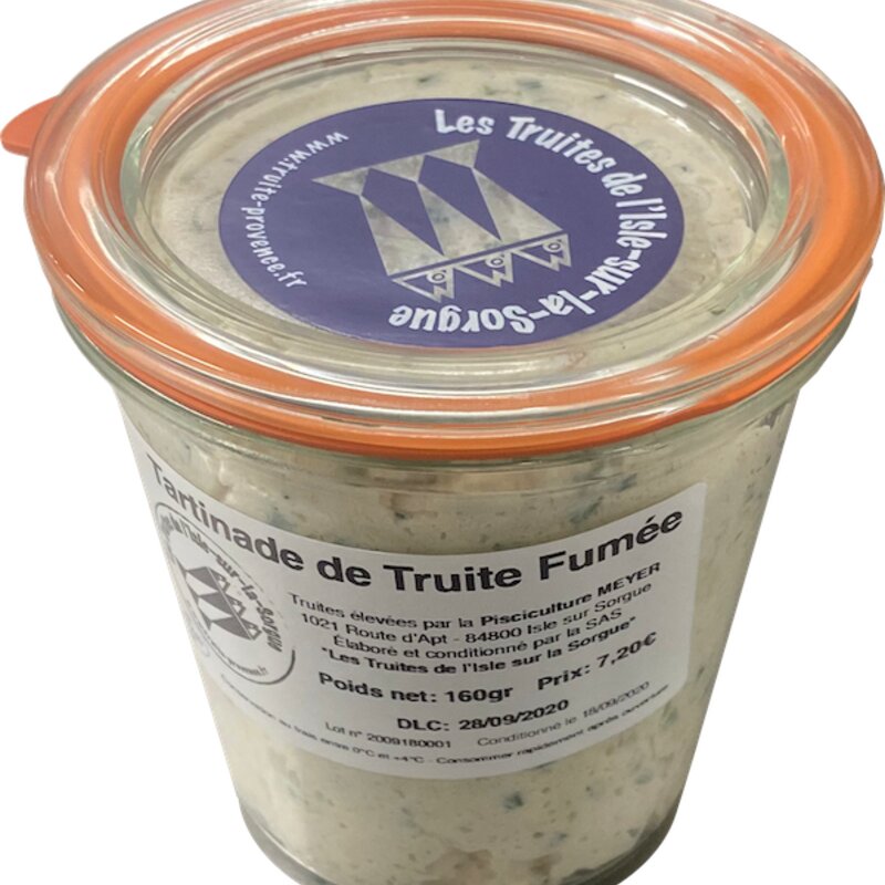 160 g de Tartinade de Truite Fumée