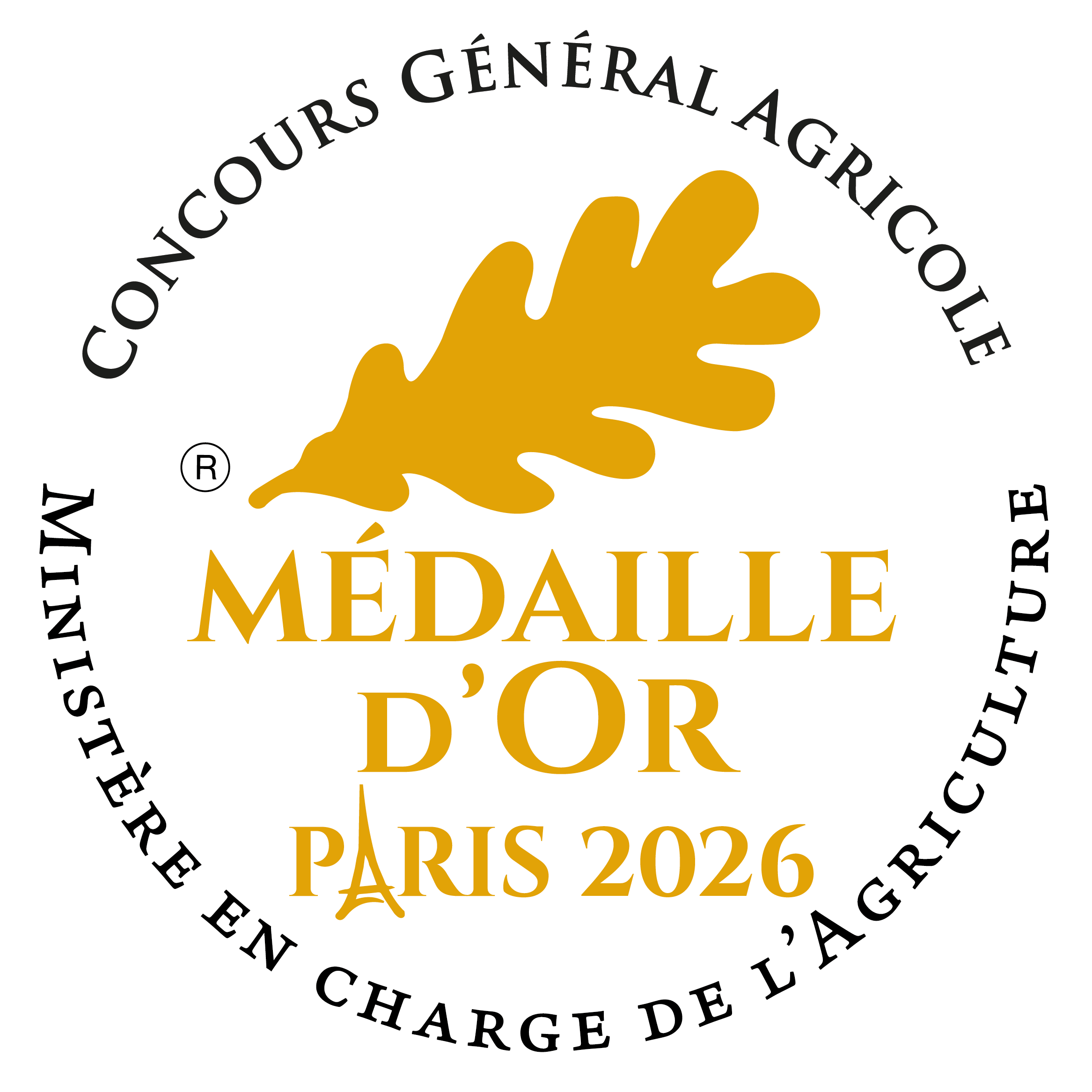 Médaille Or 2026