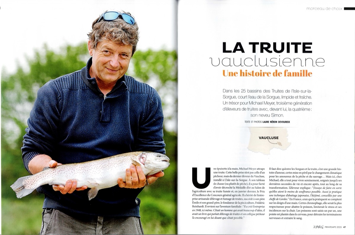 Article À Table page 1